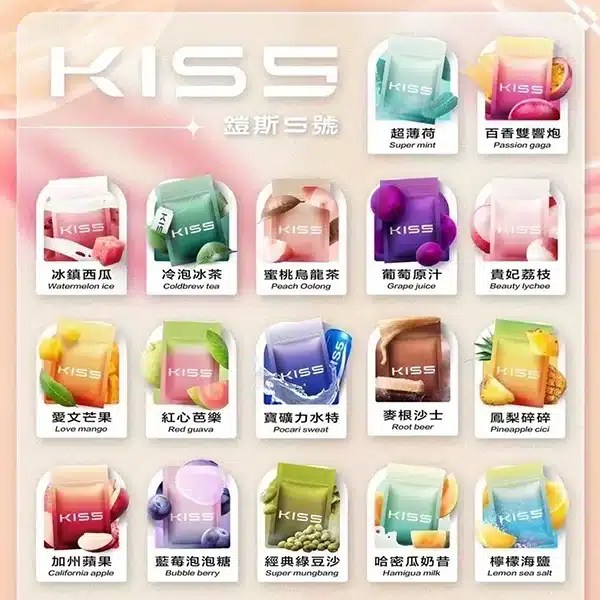 kiss煙彈 KIS5鍇斯5號煙彈 一代通用 一顆裝*3 現