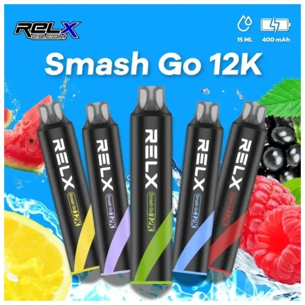 Smash Go 12000口 RELX悅刻電子煙 一次性電