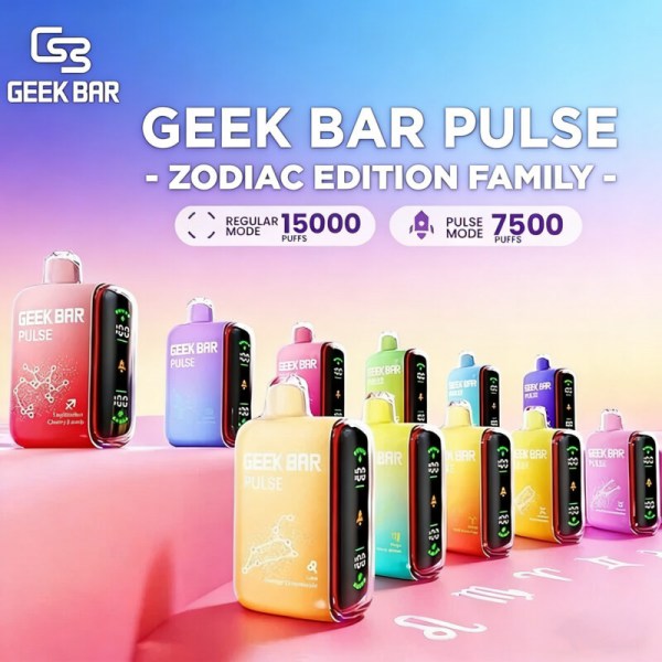 Geek Bar Pulse 小火箭15000口拋棄式電子煙